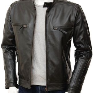 Men’s leather jacket